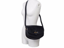 Load image into Gallery viewer, エルメス バッグ HERMES ショルダーバッグ バルドゴルフ ボックスカーフ 〇J刻印 ブラック ゴールド金具 美品 中古 37996