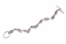 Load image into Gallery viewer, HERMES エルメス シェーヌダンクル ブレスレット PM 40.2g 18コマ シルバー 925 ユニセックス 良好 38021