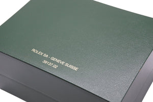 ROLEX ロレックス 新型 箱 保存箱 空箱 外箱 内箱 グリーン 腕時計用 外箱付き 38045