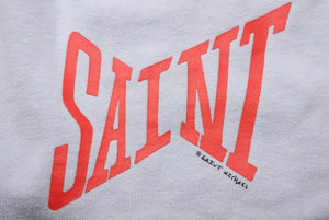 SAINT MICHAEL セントマイケル パンツ スウェットパンツ SWEATロゴ 22SS M メンズ コットン ブルー 美品 中古 38101 