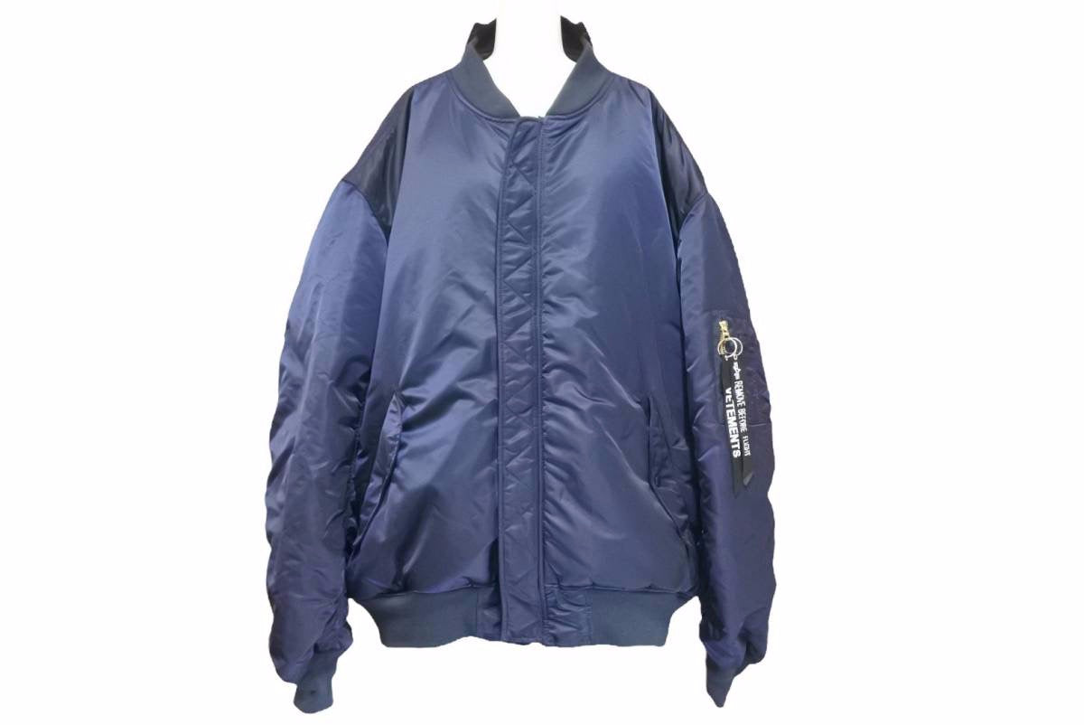 VETEMENTS Alpha ヴェトモン アルファ MA-1 UA52JA200N リバーシブル ...