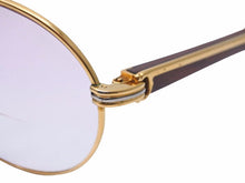 Load image into Gallery viewer, Cartier カルティエ メガネ 眼鏡 ウッド テンプル サングラス ヴィンテージ アイウェア 52□18 130b 中古 38149