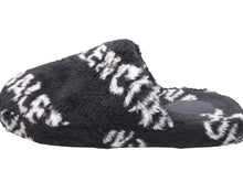 Load image into Gallery viewer, BALENCIAGA バレンシアガ「HOME 2 MULE SLIDE」サイズ 42 オールオーバーロゴファーホームスライド 624515 美品 38175 正規品