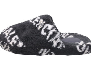 BALENCIAGA バレンシアガ「HOME 2 MULE SLIDE」サイズ 42 オールオーバーロゴファーホームスライド 624515 美品 38175 正規品