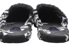 Load image into Gallery viewer, BALENCIAGA バレンシアガ「HOME 2 MULE SLIDE」サイズ 42 オールオーバーロゴファーホームスライド 624515 美品 38175 正規品