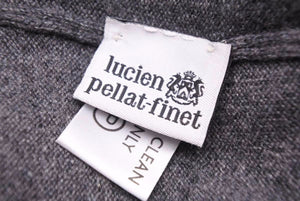 Lucien Pellat-Finet ルシアンペラフィネ ニット カーディガン スカル グレー サイズM レディース 良好 38222