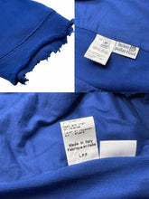 Load image into Gallery viewer, lucien pellat-finet ルシアン ペラフィネ ブルー ダメージ加工 ドクロ レザー パーカー フーディ サイズM 美品 38230