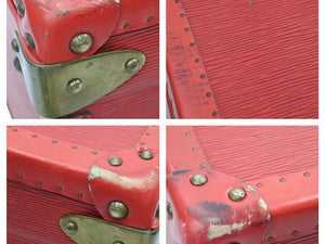LOUIS VUITTON ルイ・ヴィトン トランク ハードトランクケース アルゼ―ル 65 エピ レッド 中古品 38236