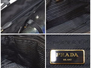 PRADA プラダ ハンドバッグ トートバッグ クリストファー・シュマン コラボ マルチカラー キス 1BG070 ユニセックス 美品 中古 38252 正規品