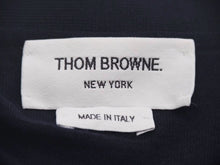 画像をギャラリービューアに読み込む, THOM BROWNE トムブラウン MKC002A00014415 カーディガン サイズ 3 ウール ネイビー ホワイト トリコロール 美品 中古 38334