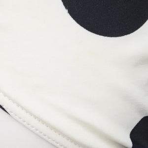 CHANEL シャネル ハイレグ 97P 水着 ワンショルダー ポルカドット柄 P07697V05563 ホワイト ブラック サイズ38 美品 中古 38339