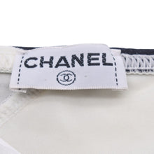 Load image into Gallery viewer, CHANEL シャネル ハイレグ 97P 水着 ワンショルダー ポルカドット柄 P07697V05563 ホワイト ブラック サイズ38 美品 中古 38339