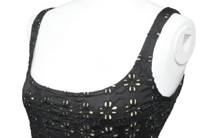 CHANEL シャネル ココマーク スイムウェア ハイレグ 水着 ワンポイントロゴ 01C p16933v09467 ブラック 美品 中古 38357