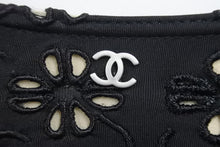 Load image into Gallery viewer, CHANEL シャネル ココマーク スイムウェア ハイレグ 水着 ワンポイントロゴ 01C p16933v09467 ブラック 美品 中古 38357