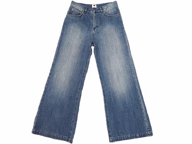 Christian Dior クリスチャン ディオール デニム パンツ ブルー 942A10A3321 レディース 良好 38372 正規品