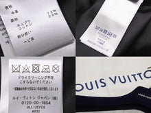 画像をギャラリービューアに読み込む, 定価約113万円 LOUIS VUITTON ルイヴィトン NBAロゴスレザーヒーロージャケット 牛革 1A90LD メンズ サイズ48 N38390 正規品