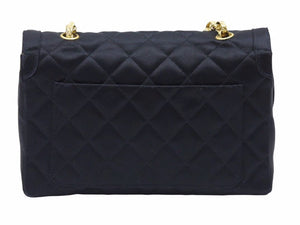 CHANEL シャネル 激レア ミニ マトラッセ ココマーク サテン ポーチ付 チェーン ショルダー バッグ 美品 中古 38451