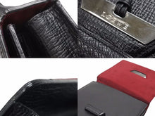 Load image into Gallery viewer, LOEWE ロエベ ワンショルダーバッグ ハンドバッグ バルセロナ レザー ブラック レディース 良好 N38492