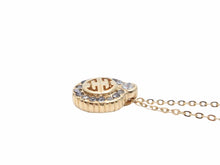 Load image into Gallery viewer, GIVENCHY ジバンシィ ヴィンテージ ネックレス ゴールド ラインストーン ロゴ ユニセックス 中古 N38519
