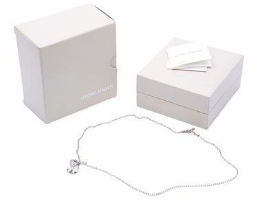 Georg Jensen ジョージジェンセン ネックレス エレファント ゾウ シルバー925 43cm ヴィンテージ 燻加工 美品 38538 正規品