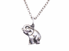 画像をギャラリービューアに読み込む, Georg Jensen ジョージジェンセン ネックレス エレファント ゾウ シルバー925 43cm ヴィンテージ 燻加工 美品 38538 正規品