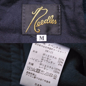 NEEDLES ニードルズ トラックパンツ ラインパンツ グリーン パープル ジャージ フレア サイズM ボトムス 中古 38571
