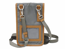 Load image into Gallery viewer, PRADA プラダ ショルダーバッグ 20AW グレー ブラウン レザー ナイロン ポシェット ユニセックス 良好 38574 正規品
