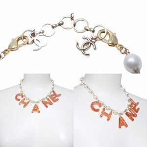 CHANEL シャネル 21A ロゴモチーフ パールチョーカー ネックレス 中古 38575