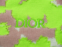画像をギャラリービューアに読み込む, DIOR ディオール 2022ss 283M652AT254 テクニカルコットンジャカードニット 半袖 グリーン メンズ 美品 38618 正規品