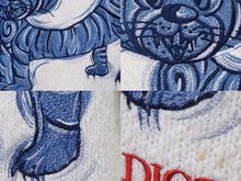 画像をギャラリービューアに読み込む, DIOR ディオール ケニーシャーフ 寅 干支 モチーフ 2022ss キムジョーンズ期 213M654AT338 サイズ S ホワイト ブルー 良好 38631 正規品