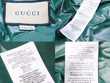画像をギャラリービューアに読み込む, GUCCI グッチ ダウンジャケット ダウンパデッド ナイロン ベスト グリーン 緑 2022ss 44 インターロッキングG パッチ 美品 38636 正規品