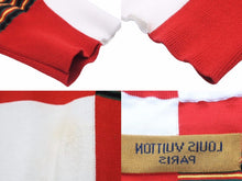 Load image into Gallery viewer, LouisVuitton ルイヴィトン ダミエ インタルシアプルオーバー ニット 薄手 コットン マルチカラー 22SS HMN73W メンズ 38637