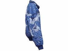 Load image into Gallery viewer, LOUIS VUITTON ルイヴィトン リバーシブル ダウンジャケット モノグラム ブルー ネイビー HIB02WRVF メンズ サイズ44 美品 N38647