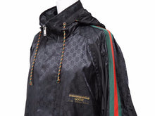 Load image into Gallery viewer, GUCCI グッチ GGジャガード ナイロン ジャケット ミケーレ 現行 618891 シェリーライン 新品同様 38670 正規品