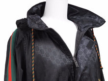 Load image into Gallery viewer, GUCCI グッチ GGジャガード ナイロン ジャケット ミケーレ 現行 618891 シェリーライン 新品同様 38670 正規品