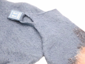 OFF WHITE オフホワイト ニット クロップド ニット セーター ピンク ブルー サイズ 40 OWHE008F18B74069 レディース 美品 38679 正規品