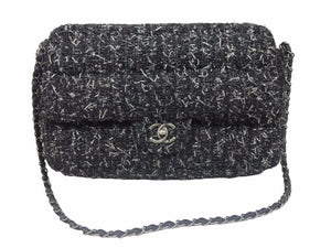 CHANEL シャネル マトラッセ ツイード ２６番台 2018年 ターンロック レディース ココマーク 良好 38712 正規品
