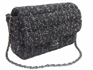 CHANEL シャネル マトラッセ ツイード ２６番台 2018年 ターンロック レディース ココマーク 良好 38712 正規品