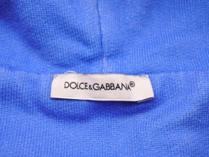 DOLCE＆GABBANA ドルチェアンドガッバーナ パーカー フーディ カウボーイ ブルー マルチカラー キッズ メンズ 中古 38716