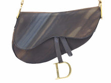 Load image into Gallery viewer, Chrisitan DIOR クリスチャンディオール サドルバック ブラウン レディース ハンドバック RU0061 美品 38752 正規品