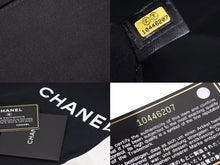 Load image into Gallery viewer, CHANEL シャネル ボストンバック 10 番台 ハンドバック ラムレザー ブラック ココマーク レディース 美品 38787