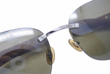 Load image into Gallery viewer, Cartier カルティエ メガネ 眼鏡 ウッドテンプル サングラス ヴィンテージ アイウェア 度無し 140b □18 135 美品 中古 38834
