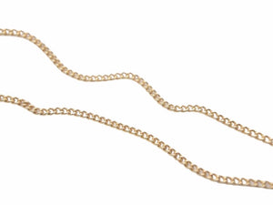 Christian Dior クリスチャンディオール ネックレス チェーン CDロゴ ゴールド ヴィンテージ ユニセックス 中古 38908
