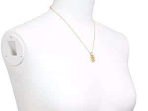 Christian Dior クリスチャンディオール ネックレス チェーン CDロゴ ゴールド ヴィンテージ ユニセックス 中古 38908