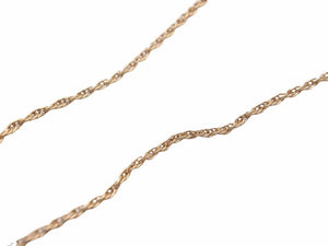 GIVENCHY ジバンシー ネックレス パール ラインストーン ゴールド チェーン 4.8g ユニセックス 中古 38897