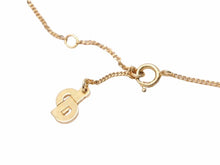 Load image into Gallery viewer, Christian Dior クリスチャンディオール ネックレス ハート ゴールド ラインストーン レディース 美品 N38922