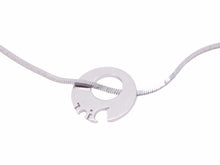 Load image into Gallery viewer, Christian Dior クリスチャンディオール ネックレス CDロゴ シルバー スネークチェーン ヴィンテージ ユニセックス 中古 38932