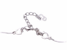 Load image into Gallery viewer, Christian Dior クリスチャンディオール ネックレス CDロゴ シルバー スネークチェーン ヴィンテージ ユニセックス 中古 38932