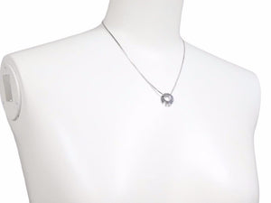 Christian Dior クリスチャンディオール ネックレス CDロゴ シルバー スネークチェーン ヴィンテージ ユニセックス 中古 38932