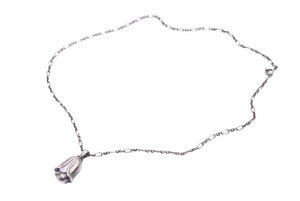 GEORG JENSEN ジョージジェンセン 2007 ネックレス ヘリテージコレクション シルバー 925 ブルーベル ユニセックス 良好 中古 38951